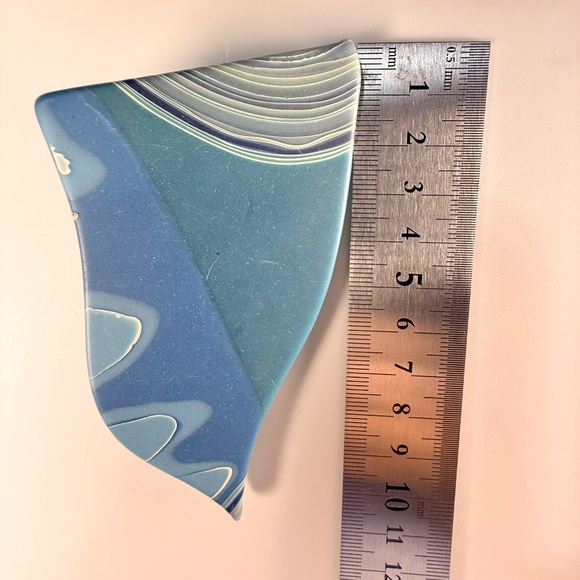 Lapel Pin Blue Mountain Jasper - Picture 5 of 7